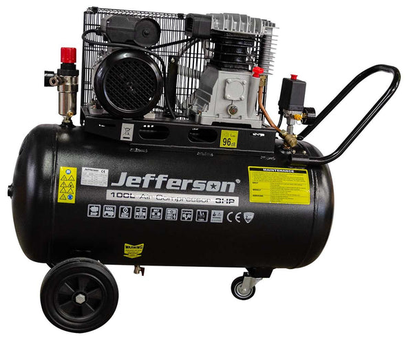 Jefferson 100 Litre 3HP 10 Bar Compressor (230V)
