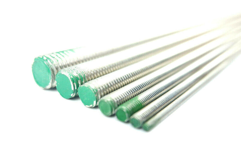 A2 Stainless Steel Fully Threaded Studding Rod/Bar/Allthread M2.5,3,4,5,6,8,10mm