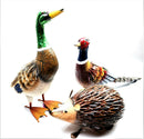 LIFE SIZE PHEASANT Metal Garden Ornament Lifelike Outdoor Indoor Garden Bird