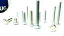 M4 M5 M6 M7 M8 Hex Head Setscrew - Hexagon Bolts BZP Zinc Plated Various Lengths