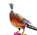 LIFE SIZE PHEASANT Metal Garden Ornament Lifelike Outdoor Indoor Garden Bird