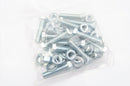 grade 8.8 M12 x 50 sets setscrews fully threaded bolts zinc plated Pack of 12