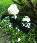 Primus Metal Shaun The Sheep AND Timmy The Sheep Garden Ornament Set Gift Idea