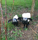 Primus Metal Shaun The Sheep AND Timmy The Sheep Garden Ornament Set Gift Idea
