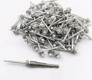 (Pack OF 400) 5.5 x 57mm Tech Screws for roofing & cladding self drill tek screw