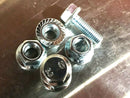 Flange Bolts and Nuts Deal M6 M8 M10 450 Piece Assortment M6 x 20 M8 x 25 M10x30