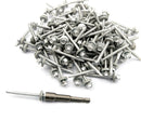 (Pack OF 100) 5.5 x 57mm Tech Screws for roofing & cladding self drill tek screw