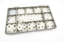 460 ASSORTED PIECE, M3 M4 M5 M6 M8 NYLON FLAT FORM A WASHERS KIT FIT BOLTS SREWS