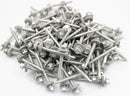 (Pack OF 400) 5.5 x 57mm Tech Screws for roofing & cladding self drill tek screw