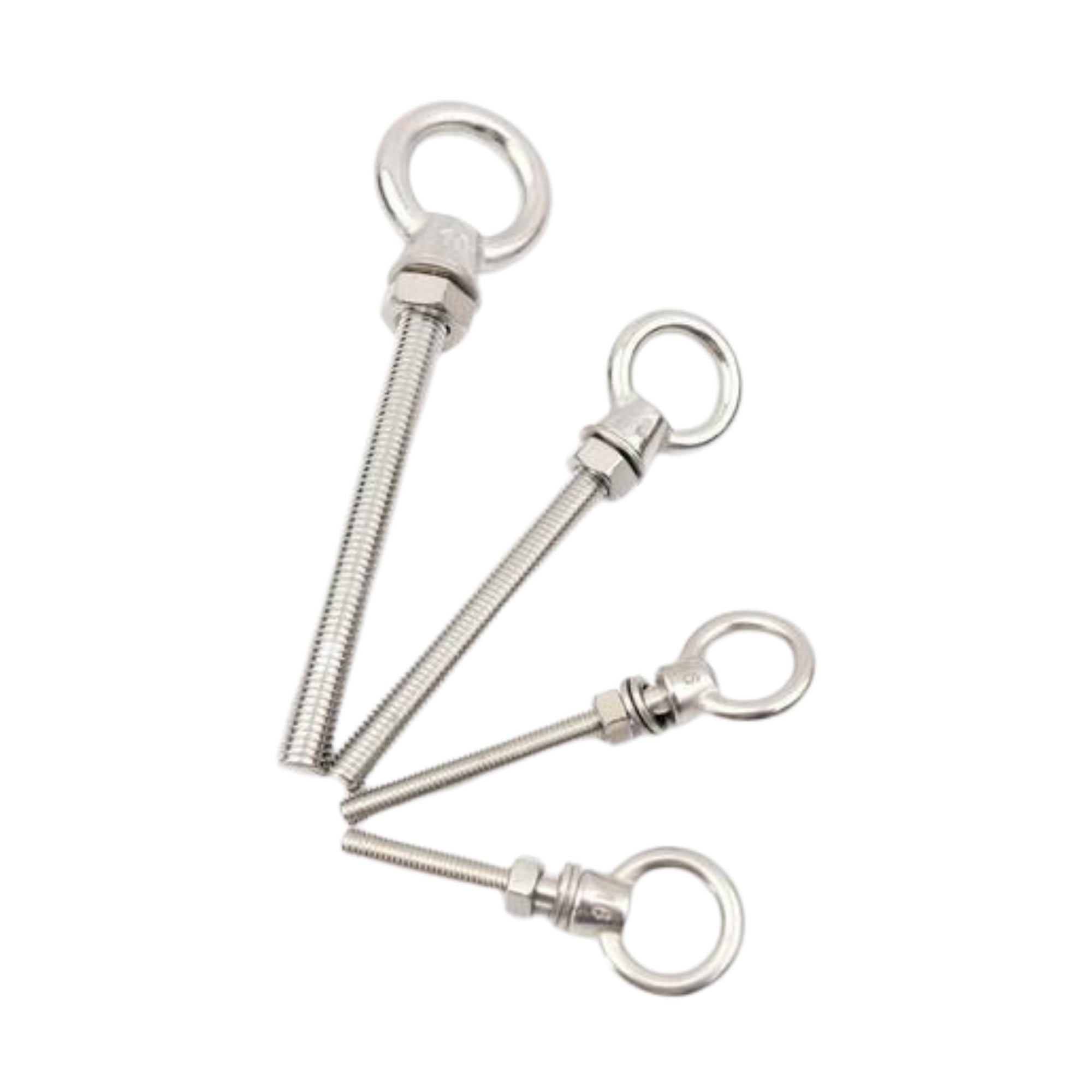 A4 Marine Grade 316 Stainless Steel Lifting Eye Bolts – M6 To M30 Sizes