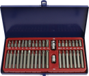 40-Piece TX Torx Hex Spline Bit Set Chrome Vanadium Steel Driver Sockets Tool Kit
