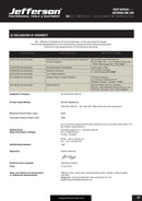 Jefferson 50 Litre 2HP 10 Bar Compressor 230V (13A)