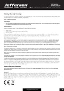 Jefferson 50 Litre 2HP 10 Bar Compressor 230V (13A)