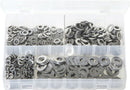 Metric Stainless Steel Flat Washer Assortment Box, M5 M6 M8 M10 Sizes