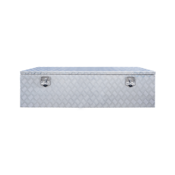 Aluminium Checker Plate Toolbox - Trailer Storage Box - 1500X600X500MM