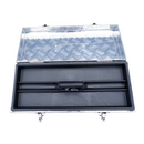 Aluminium Checker Plate Storage Box - Trailer Storage Box - 575X245X220MM