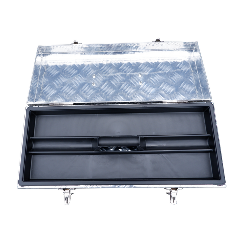 Aluminium Checker Plate Storage Box - Trailer Storage Box - 575X245X220MM