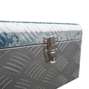 Aluminium Checker Plate Storage Box - Trailer Storage Box - 575X245X220MM