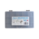 17cm Wham Grey Plastic Organiser with 13 divisions - 18 Piece Box Set