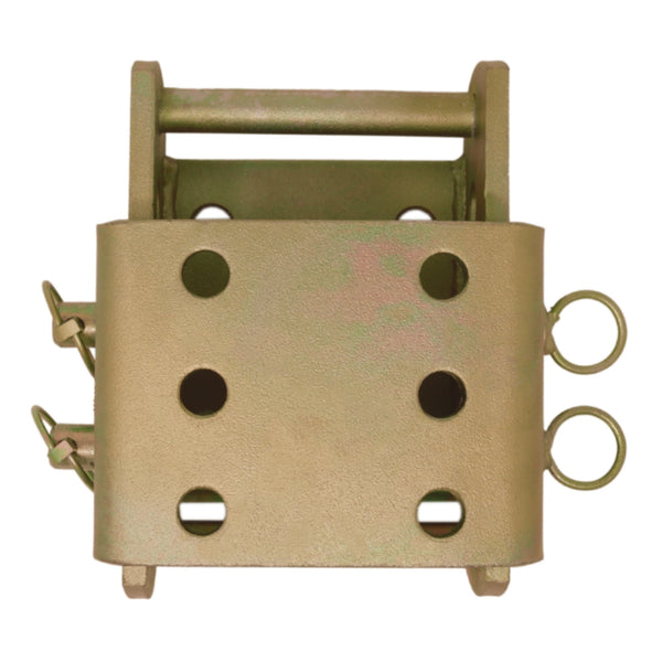 Adjustable 220mm Tow Hitch Drop Plate 2 Pin