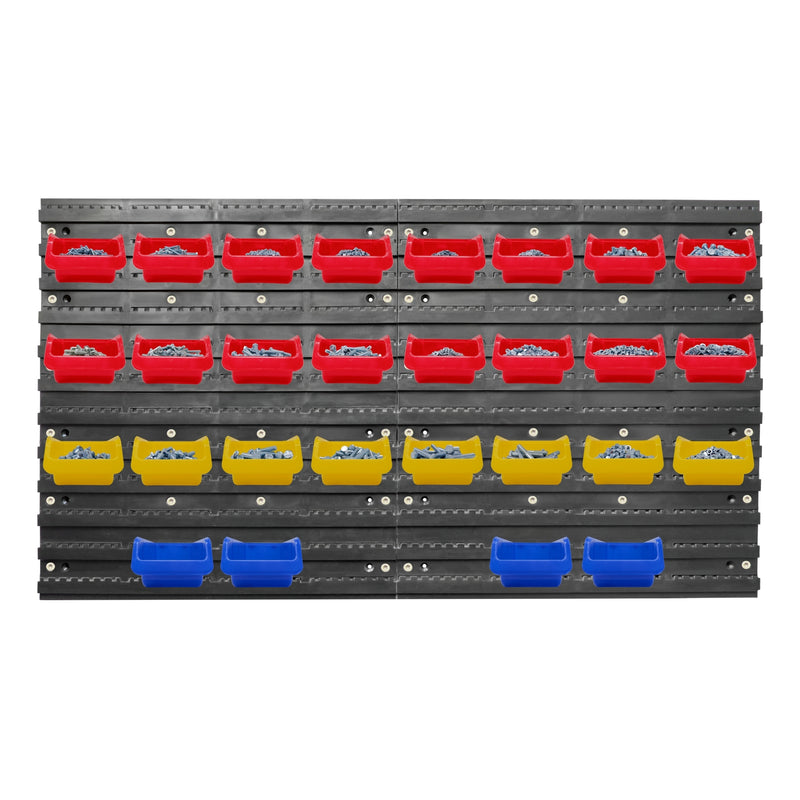 2,650 Piece M4 M5 M6 & M8 Nut, Bolt & Washer Workshop Assortment