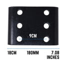Black Adjustable 270mm Tow Hitch Drop Plate 2 Pin
