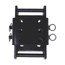 Black Adjustable 270mm Tow Hitch Drop Plate 2 Pin