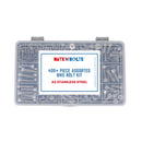 Bike Bolt Kit. 400+ Handy Assorted A2-70 Stainless Steel Bolts & Screws