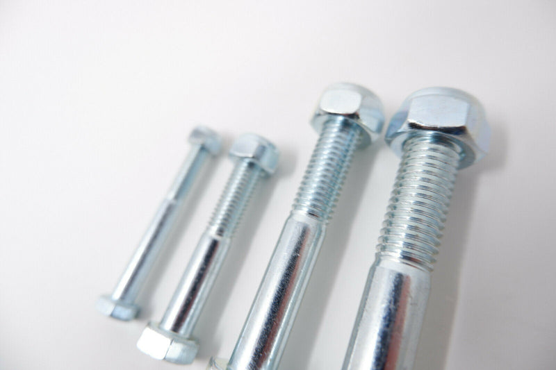 PTO SAFETY SHEAR BOLTS HIGH TENSILE 8.8 10.9 GRADE WITH NYLOC NUTS M6 M8 M10 M12
