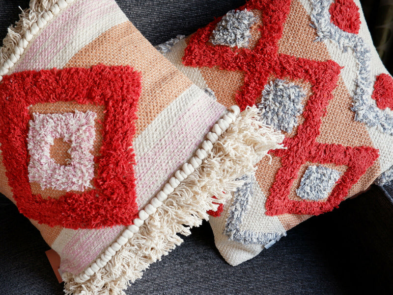 Sass and Belle Filled Cushions Nevada And Arizona Tufted Cushions Home Furnish