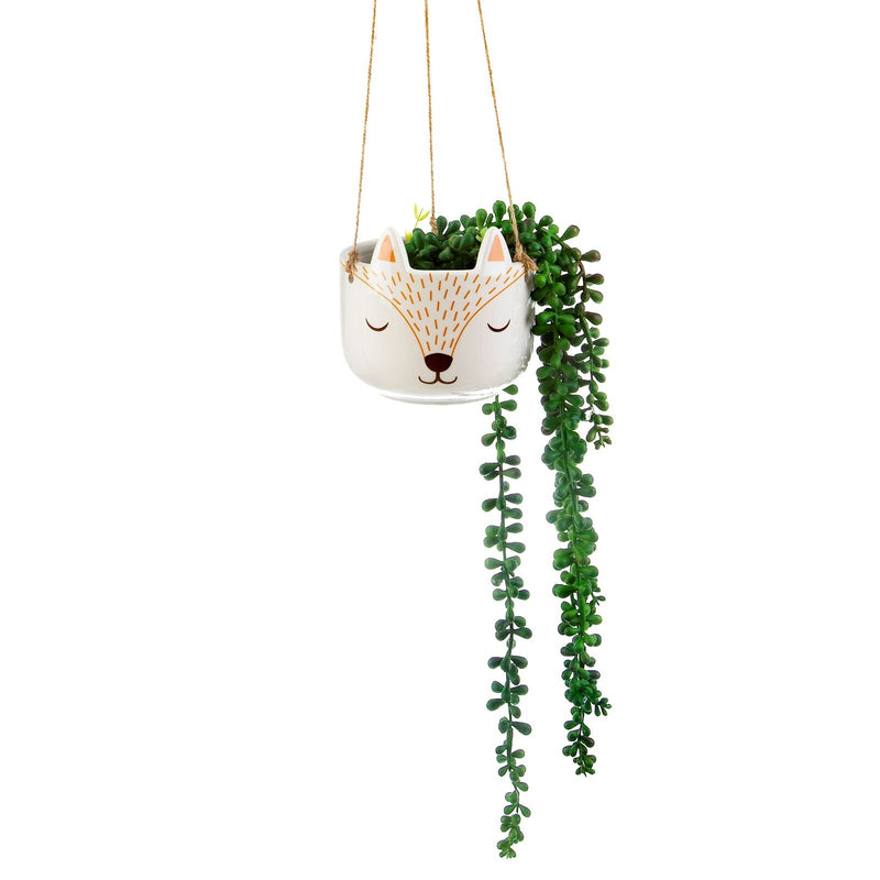 Sass & Belle Woodland Fox Hanging Planter Woodland Baby Collection