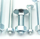 M12 X 100 ZINC CUP SQUARE CARRIAGE BOLT COACH SCREW WITH HEX FULL NUTS DIN 603