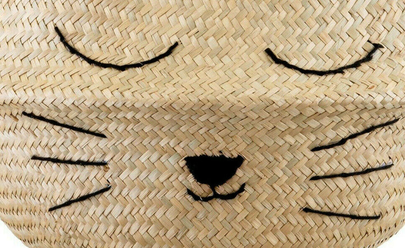 Sass & Belle Cat's Whiskers Basket Home Decor Bedroom Gift Toys Tidy Storage