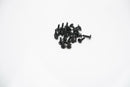 BLACK SELF DRILLING CAR INTERIOR PANEL SCREWS - SELF TAPPING ZINC