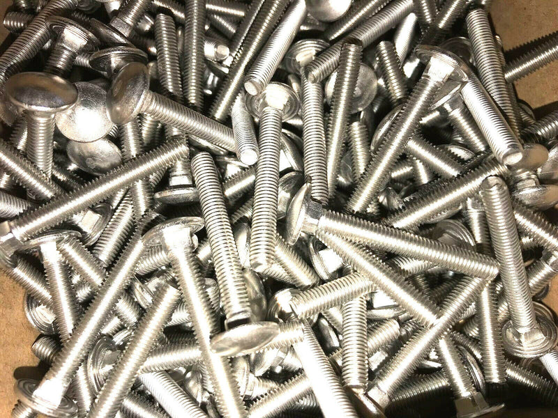 M5 x 40 5mm STAINLESS STEEL A2 CARRIAGE BOLTS / CUP SQUARE COACH SCREWS DIN 603