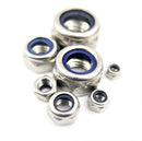 Nyloc Nylon Insert Stainless Steel Locking Nuts Nylon A2 M3 M4 M5 M6 M8 M10 M12