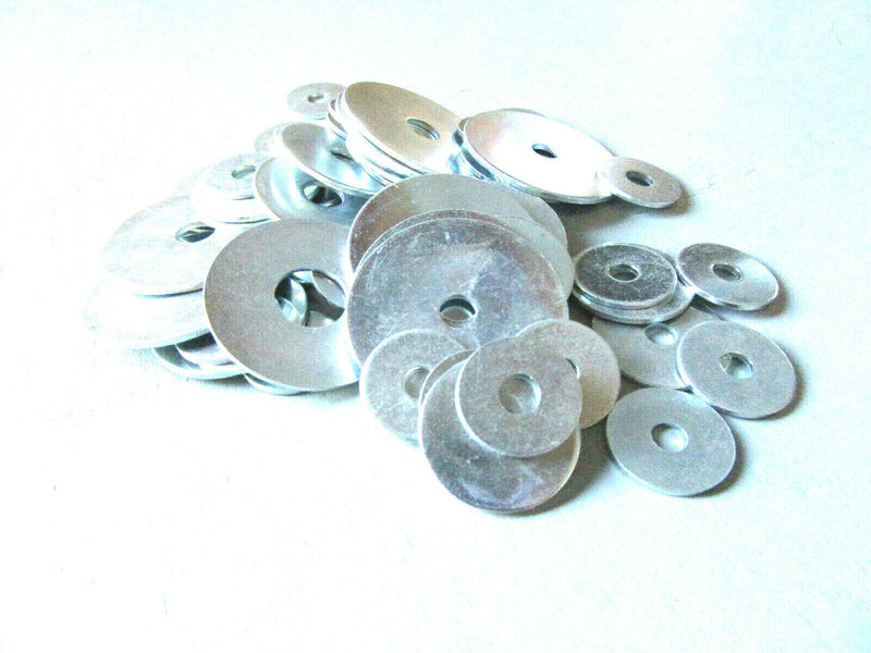 300 grams of Penny Washers M4 M5 M6 M8 M10 M12 Mixed Mix assortment kit pack