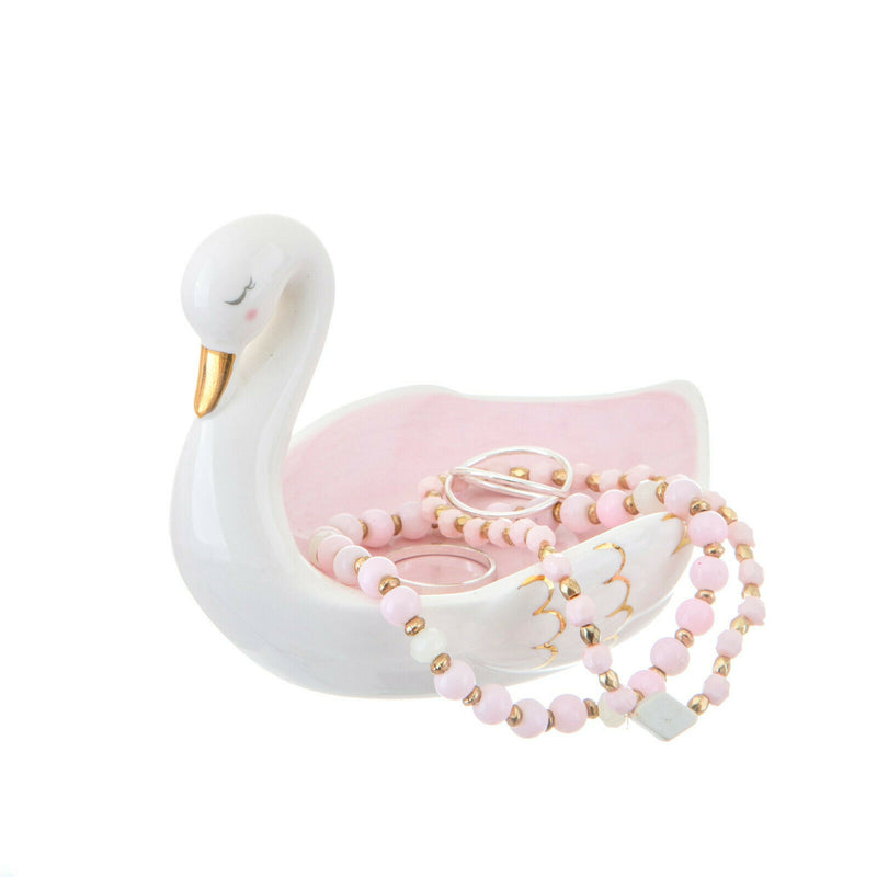 Ceramic Trinket Dish Holders Jewellery Key Rings Earring Coin Home Gift Ornament