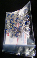 M8 Nyloc Nuts Pack of 20 - 8mm Nylon Insert Lock Nuts A2 Stainless Steel