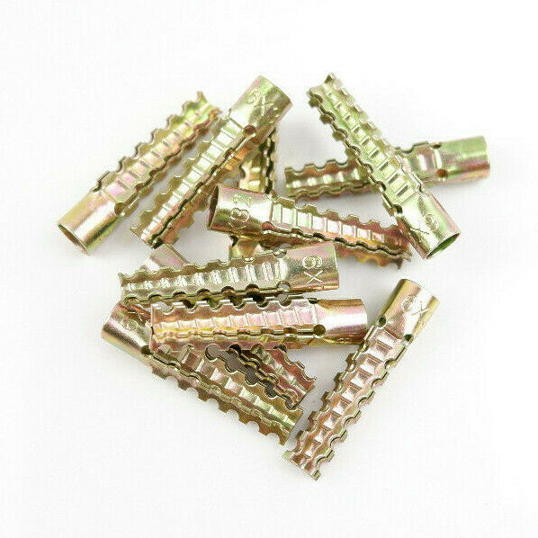 METAL EXPANSION PLUG STEEL FIXING FOR FIRE ESCAPE ROUTE LIGHT BLOCKS CONCRETE