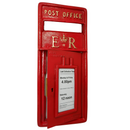 Royal Mail Cast Iron Post Letterbox Front Post Office Red FRONT ONLY with 2 Keys
