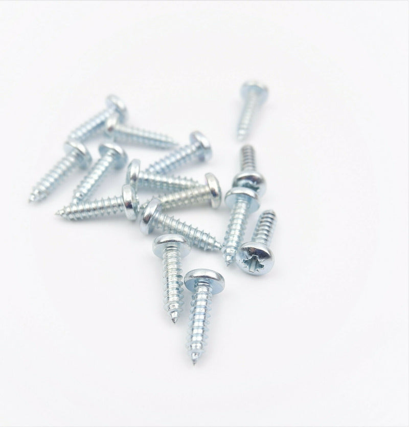 4.2 x 16 POZI PAN SELF TAPPING SCREWS ZINC PLATED POZIDRIVE TAPPERS