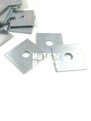 M8 M10 M12 M16 50mm x 50mm x 3/5mm THICK SQUARE PLATE WASHERS ZINC PLATED 40 x40