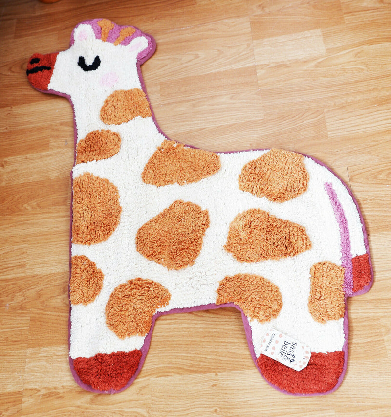 Sass & Belle Cotton Rugs Kids Childrens Bedroom Rugs Carpets Nursery Decor Gift