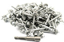 (Pack OF 100) 5.5 x 57mm Tech Screws for roofing & cladding self drill tek screw