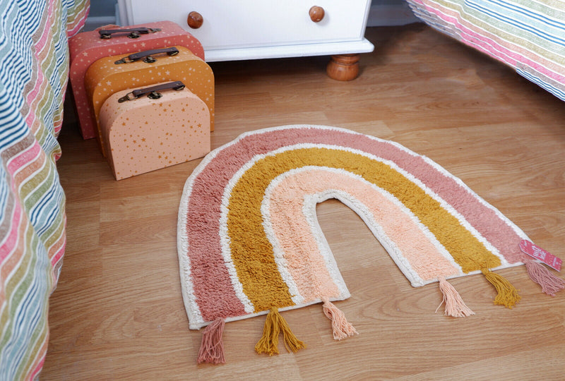 Sass & Belle Cotton Rugs Kids Childrens Bedroom Rugs Carpets Nursery Decor Gift