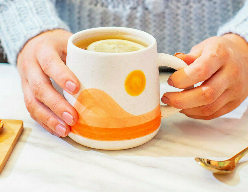 Sass & Belle Stoneware Sunset Mug Sunrise Cup Coffee Tea Drink Tableware Kitchen