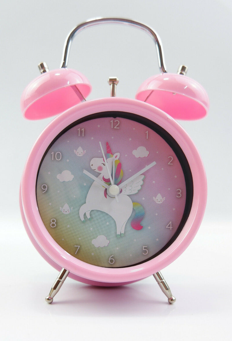 Alarm Clock for kids Bedroom, Lima Llama Rainbow Unicorn Cutie Cat Sass & Belle