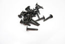 BLACK SELF DRILLING CAR INTERIOR PANEL SCREWS - SELF TAPPING ZINC