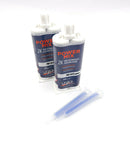2 x VIP21B Power Mix 2K Polyurethane universal Repair Adhesive - Black 1 Minute